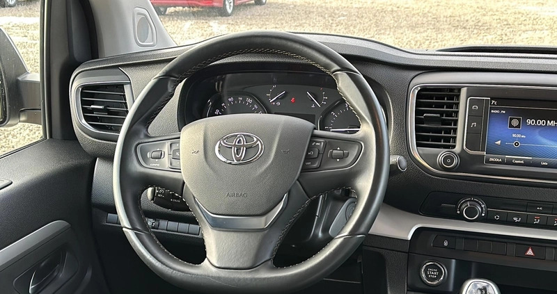 Toyota Proace Verso cena 138900 przebieg: 103569, rok produkcji 2021 z Trzciel małe 232